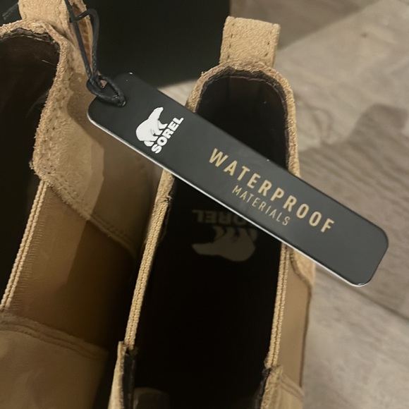 NIB Sorel Evie ll Chelsea Caribou Buff size 8.5 - Picture 6 of 6